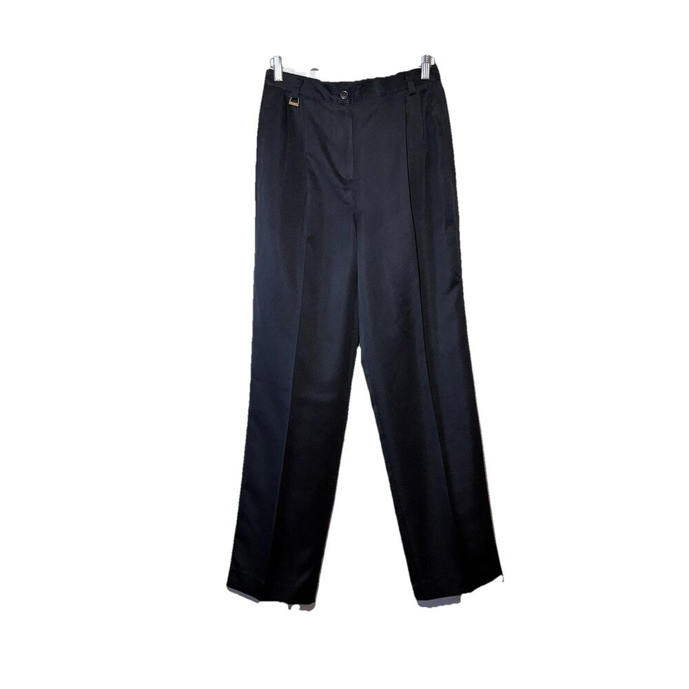 Vintage Liz Claiborne LizSport Black Dress Pants Pleated Women’s Size 6